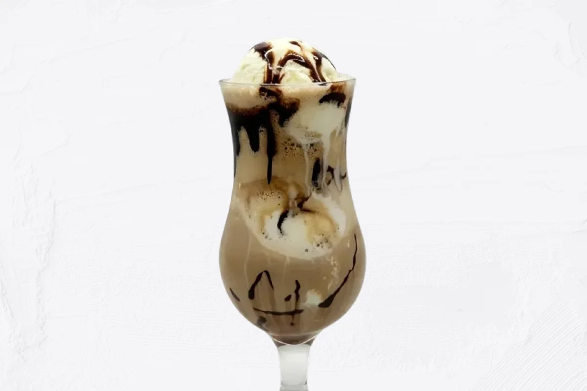 Coffee with ice cream