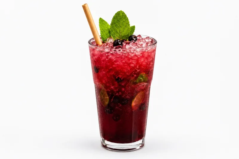 Blueberry mojito