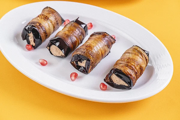 Баклажан с грецкими орехами